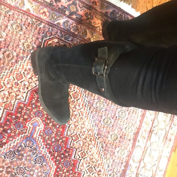 Aquatalia Black Suede Boots - Picture 13 of 13